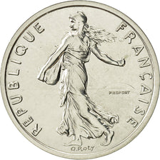 Coin, France, 1/2 Franc, 1988, MS(65-70), Silver, Gadoury:91.P2