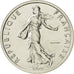 Coin, France, 1/2 Franc, 1988, MS(65-70), Silver, Gadoury:91.P2