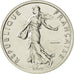 Coin, France, 1/2 Franc, 1988, MS(65-70), Silver, Gadoury:91.P2