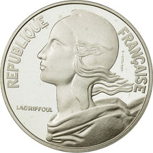 Coin, France, 20 Centimes, 1988, MS(65-70), Silver, Gadoury:56.P2