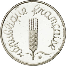 Moneda, Francia, 1 Centime, 1988, FDC, Plata, Gadoury:4.P2