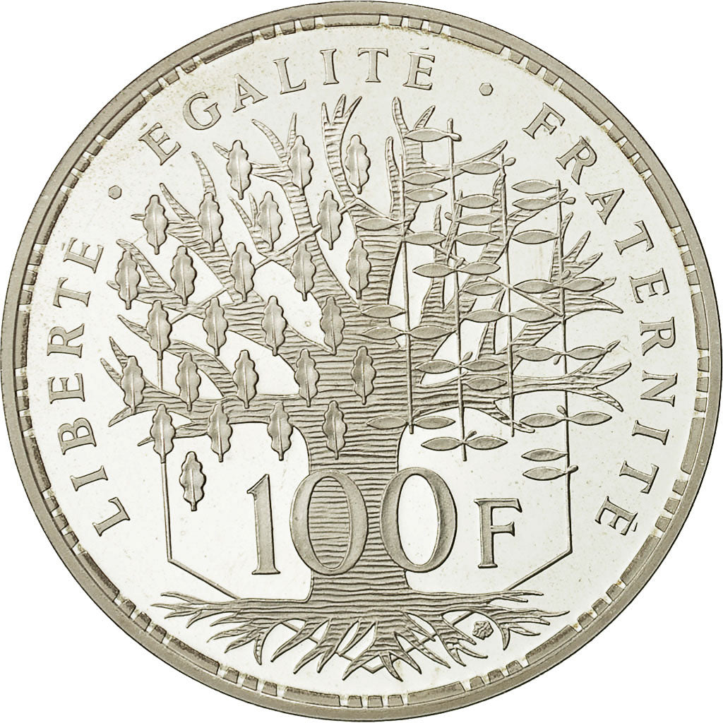 Monnaie, France, 100 Francs, 1988, FDC, Argent, Gadoury:232.P1