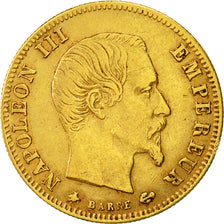 Moneda, Francia, Napoleon III, Napoléon III, 5 Francs, 1859, Strasbourg, MBC
