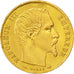 Moneta, Francia, Napoleon III, Napoléon III, 5 Francs, 1855, Paris, BB, Oro