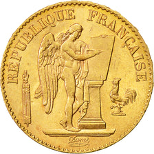 Coin, France, Génie, 20 Francs, 1890, Paris, AU(55-58), Gold, KM:825