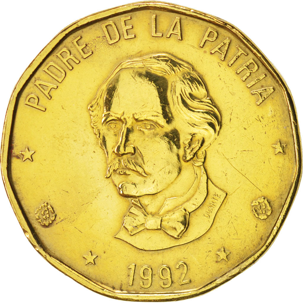 Dominican Republic, Peso, 1992, KM:80.1