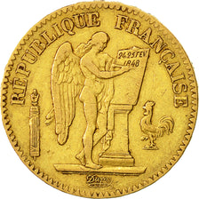 Coin, France, Génie, 20 Francs, 1849, Paris, EF(40-45), Gold, KM:757