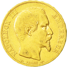 Moneta, Francia, Napoleon III, Napoléon III, 20 Francs, 1854, Paris, BB, Oro