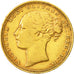 Coin, Great Britain, Victoria, Sovereign, 1871, EF(40-45), Gold, KM:752