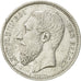 Moneta, Belgio, Leopold II, 2 Francs, 2 Frank, 1867, BB+, Argento, KM:30.1