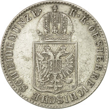 Coin, Austria, Franz Joseph I, 6 Kreuzer, 1848, Vienne, AU(50-53), Silver
