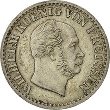 Coin, German States, PRUSSIA, Wilhelm I, Groschen, 1869, AU(50-53), Silver
