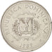Dominican Republic, 1/2 Peso, 1989, KM:73.1