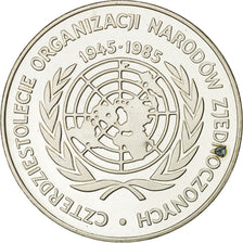 Coin, Poland, 500 Zlotych, 1985, Warsaw, MS(65-70), Silver, KM:158
