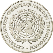 Coin, Poland, 500 Zlotych, 1985, Warsaw, MS(65-70), Silver, KM:158