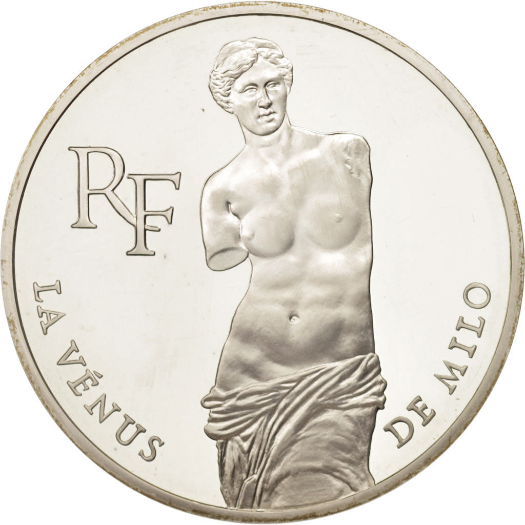 France, 100 Francs, 1993, Venus de Milo, Silver, Proof, KM:1020