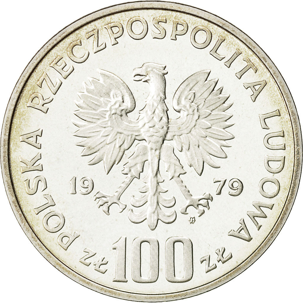 Münze, Polen, 100 Zlotych, 1979, Warsaw, STGL, Silber, KM:98