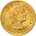 Coin, Peru, 1/5 Libra, Pound, 1966, Lima, MS(63), Gold, KM:210