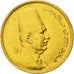 Moneta, Egitto, Fuad I, 100 Piastres, 1922, British Royal Mint, BB+, Oro, KM:341