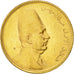 Monnaie, Égypte, Fuad I, 50 Piastres, 1923, British Royal Mint, TTB+, Or