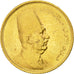 Monnaie, Égypte, Fuad I, 20 Piastres, 1923, British Royal Mint, SUP, Or, KM:339