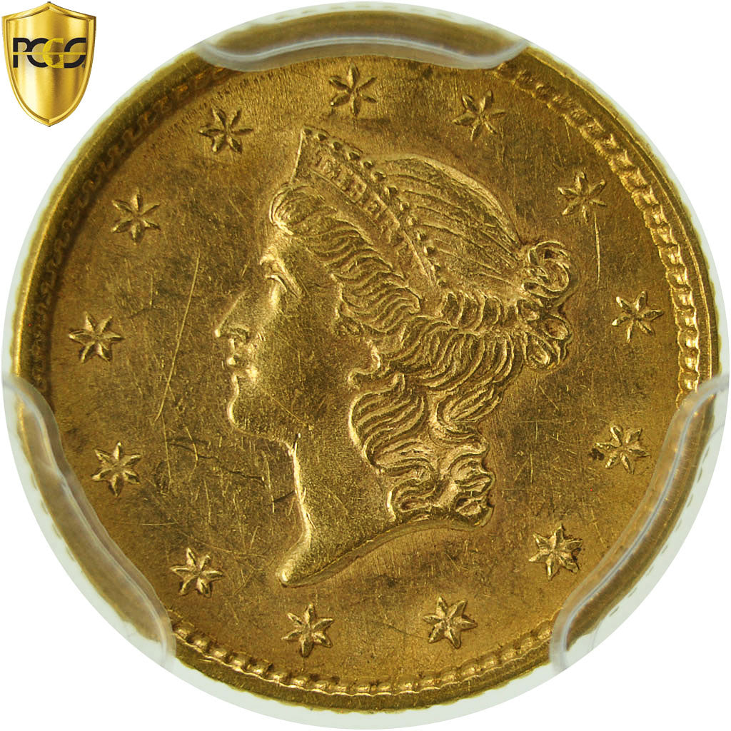 Coin, United States, Liberty Head - Type 1, Dollar, 1852, U.S. Mint