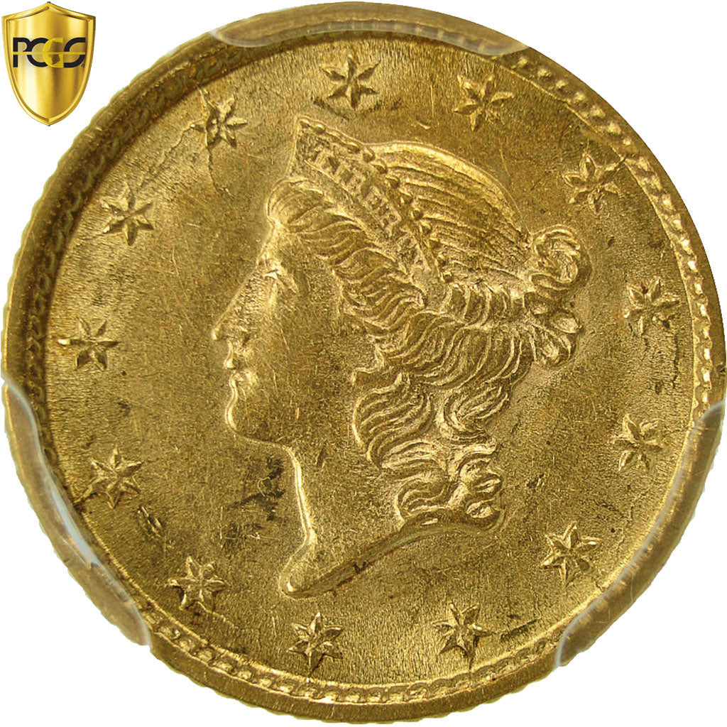 Coin, United States, Liberty Head - Type 1, Dollar, 1854, U.S. Mint
