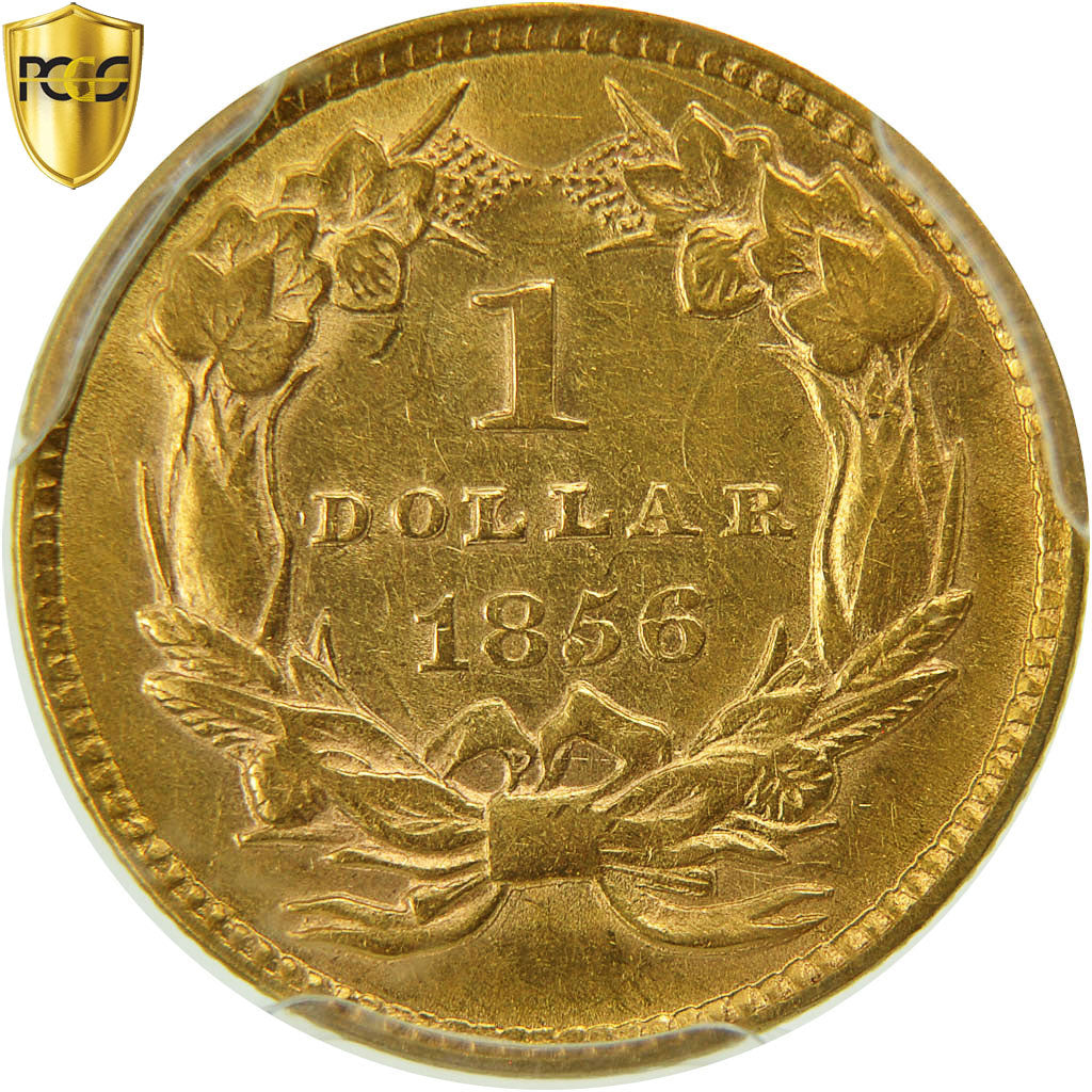Coin, United States, Indian Head - Type 3, Dollar, 1856, U.S. Mint