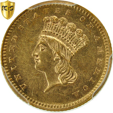 Moneda, Estados Unidos, Indian Head - Type 3, Dollar, 1862, U.S. Mint
