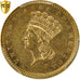 Moneda, Estados Unidos, Indian Head - Type 3, Dollar, 1862, U.S. Mint