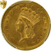 Moneda, Estados Unidos, Indian Head - Type 3, Dollar, 1873, U.S. Mint