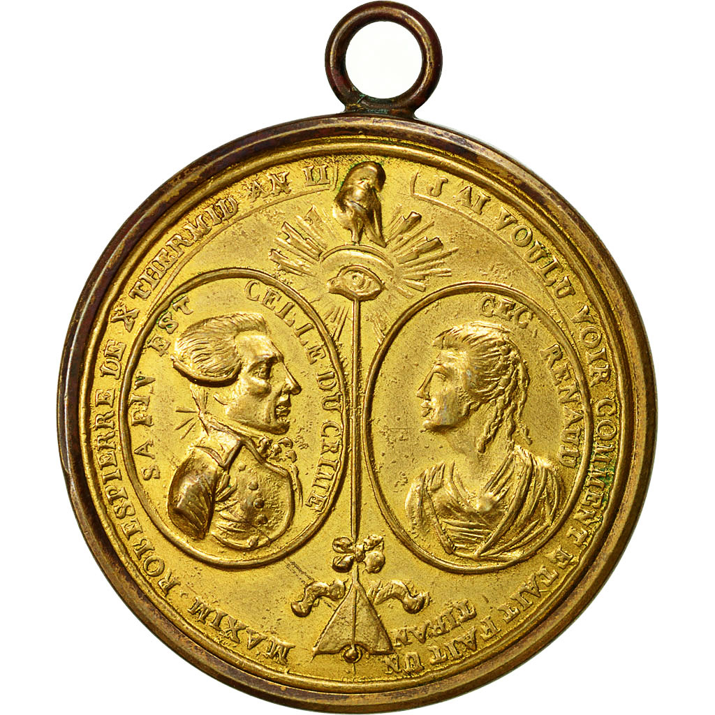 France, Medal, National Convention, History, 1794, SUP, Iron