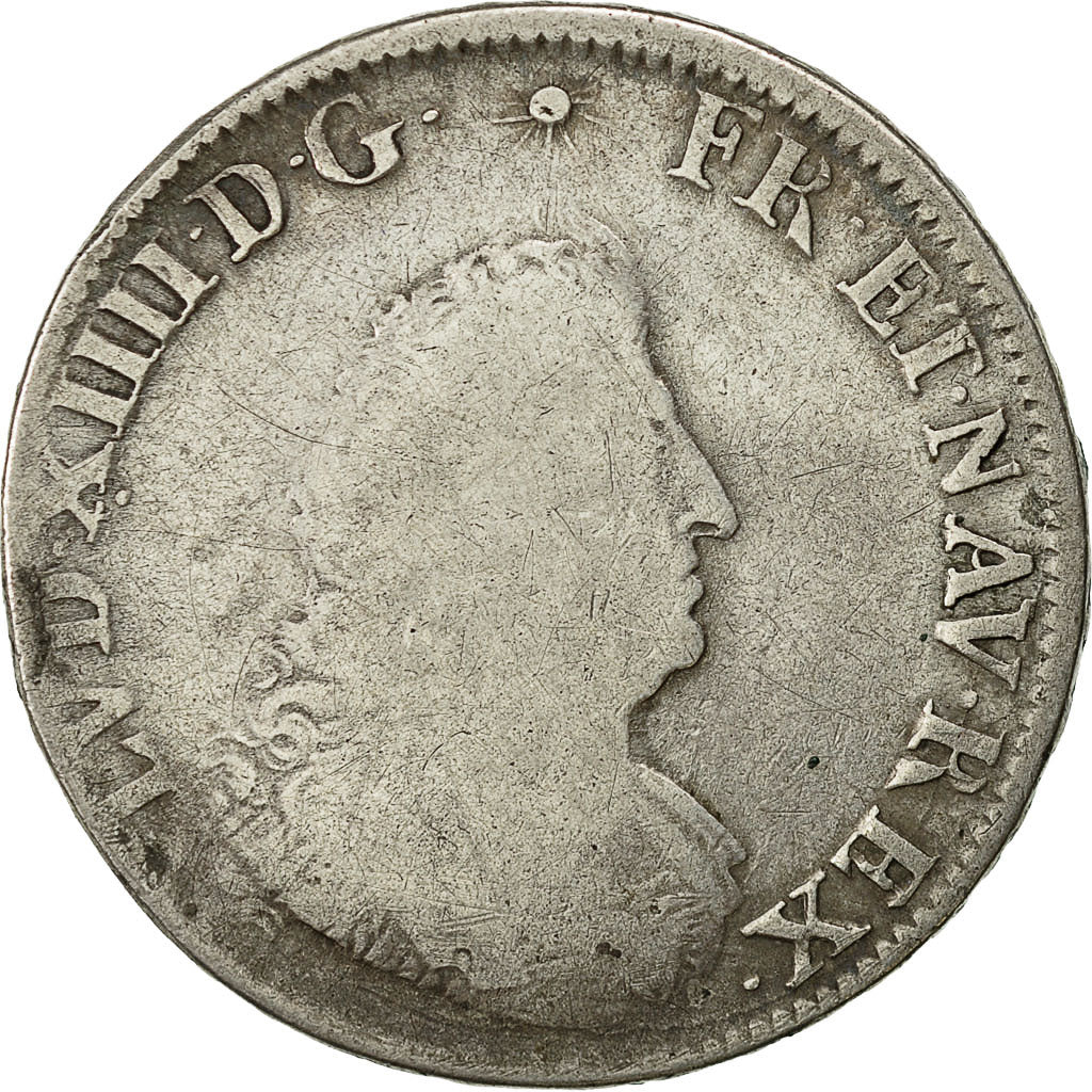 Coin, France, Louis XIV, 1/2 Écu de Flandre aux palmes, 1/2 Ecu, 1693, Lille