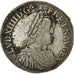 Monnaie, France, Louis XIV, 1/2 Écu à la mèche longue, 1/2 Ecu, 1653, Tours