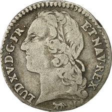 Monnaie, France, Louis XV, 1/10 Écu au bandeau, 12 Sols, 1/10 ECU, 1747, Paris