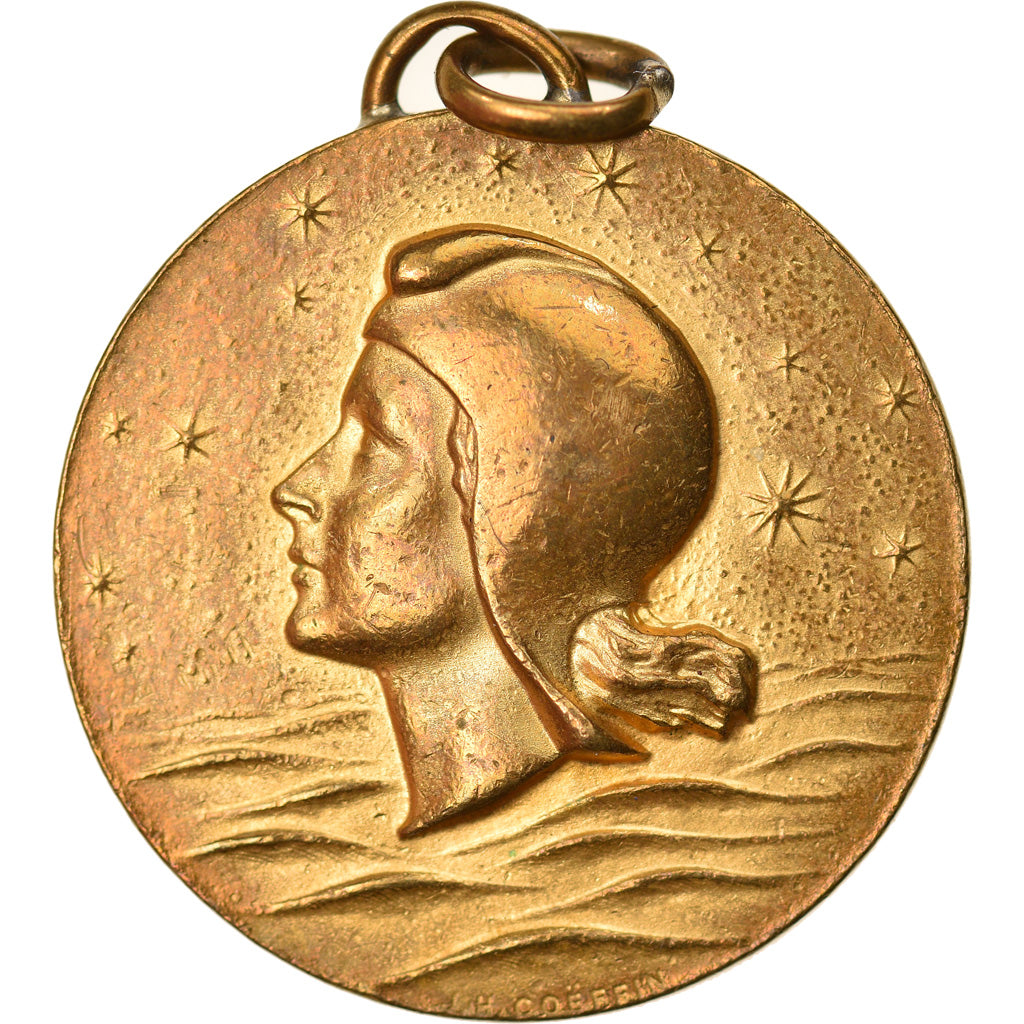 Frankreich, Medaille, Compagnie Générale Transatlantique, France, Shipping