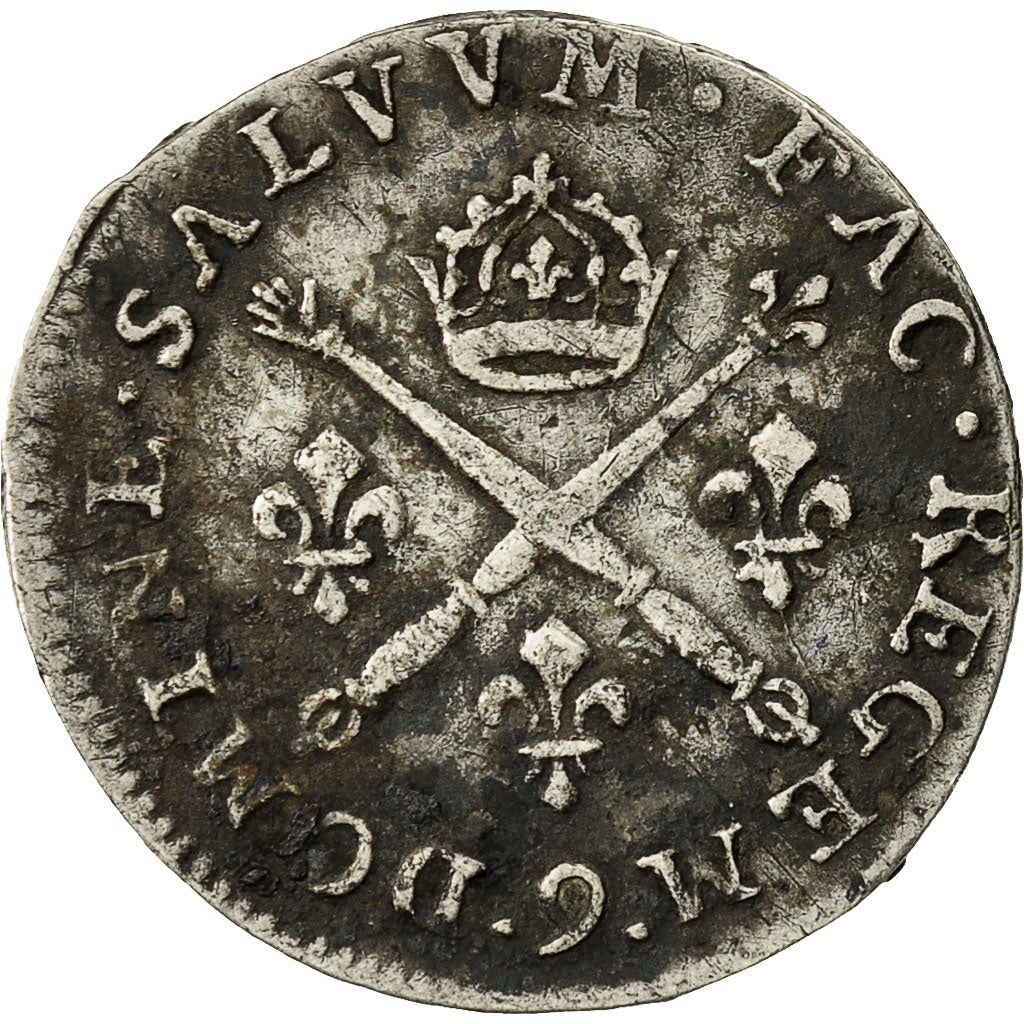 Coin, France, Louis XIV, 10 Sols aux insignes, 10 Sols-1/8 Ecu, 1706, Rennes