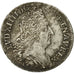 Munten, Frankrijk, Louis XIV, 10 Sols aux insignes, 10 Sols-1/8 Ecu, 1706