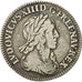 Monnaie, France, Louis XIII, 1/12 Écu, 2e poinçon de Warin, buste drapé et