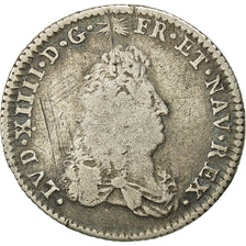 Coin, France, Louis XIV, 1/8 Écu de Flandre, 1/8 Ecu, 1686, Lille, VF(20-25)