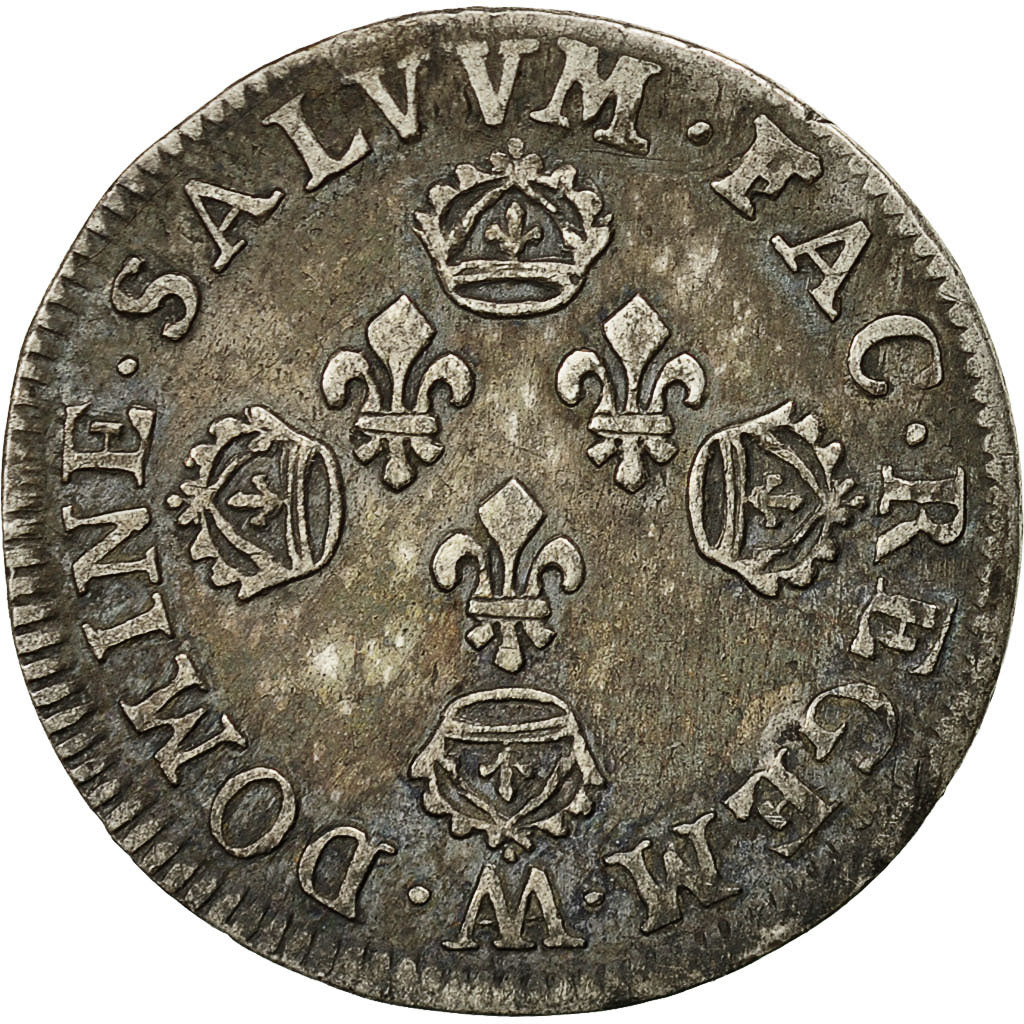 Coin, France, Louis XIV, 10 Sols aux couronnes de Metz, 1705, KM 348.1