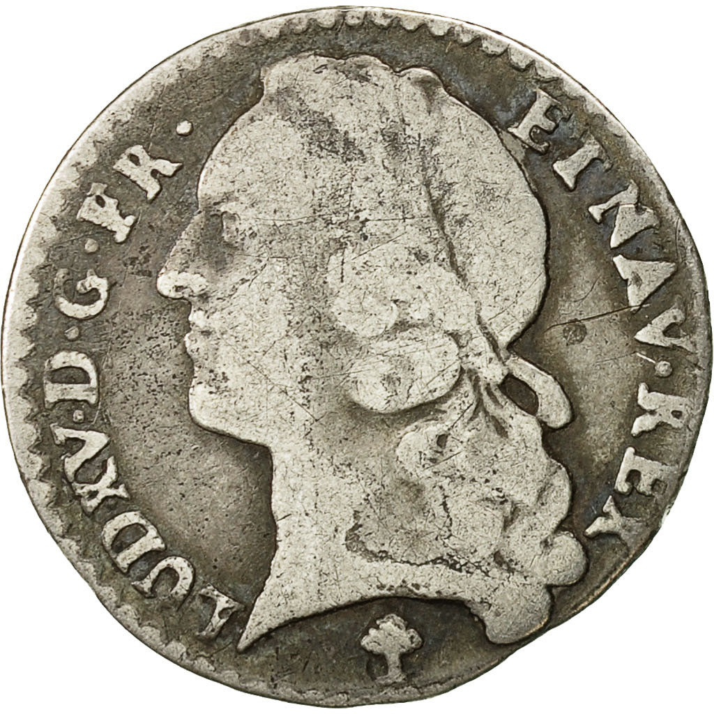 Moneta, Francia, Louis XV, 1/20 Écu au bandeau (6 sols), 6 Sols, 1/20 ECU