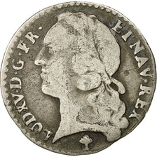 Moneta, Francia, Louis XV, 1/20 Écu au bandeau (6 sols), 6 Sols, 1/20 ECU