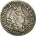 Moneta, Francja, Louis XIV, 4 Sols aux 2 L, 4 Sols, 1691, Lille, VF(30-35)