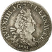 Moneta, Francia, Louis XIV, 4 Sols aux 2 L, 4 Sols, 1691, Lille, MB+, Argento