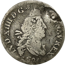 Coin, France, Louis XIV, 4 Sols aux 2 L, 1691, Paris, KM 281.1