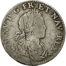 Moneta, Francia,Louis XV,1/6 Écu (XX – S) de France-Navarre,1719, Paris,KM 440.1