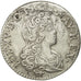 Monnaie, France, Louis XV, Livre d'argent fin (20 sols), 20 Sols, 1/6 ECU, 1720