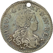 Coin, France, Louis XV, Livre d'argent fin (20 sols), 1720, Paris, KM 453