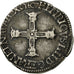 Münze, Frankreich, Henri IV, Henri IV, 1/4 Ecu, 1607, Saint Lô, SS, Silber